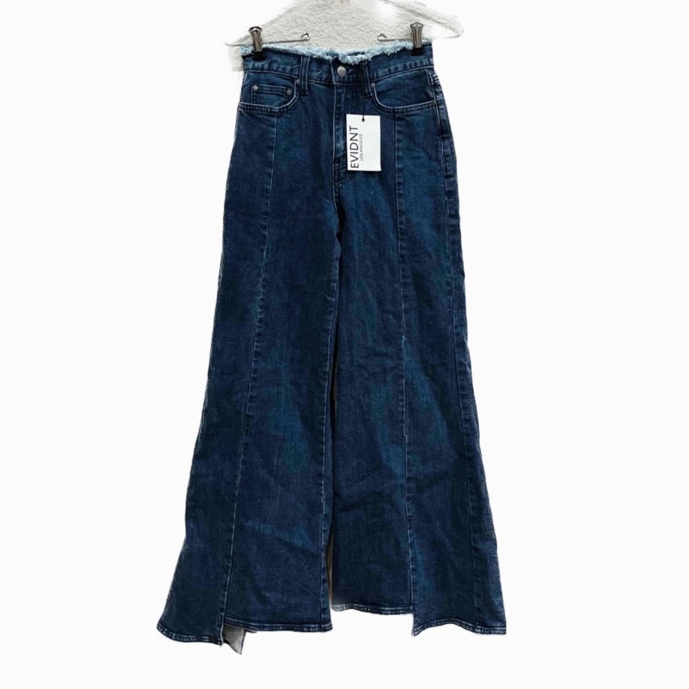 EVIDNT Gracia Wide Leg blue denim jeans